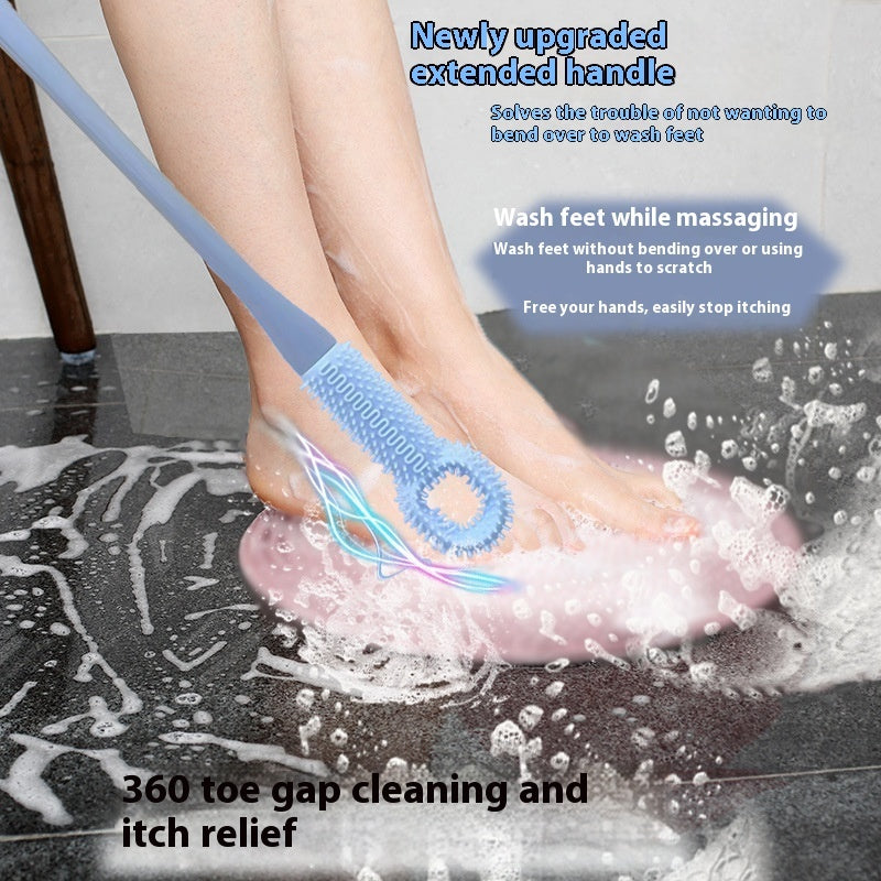 Foot Brush Toe Seam Soft Rubber Exfoliating