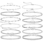 14K Gold Plated Paperclip Chain Bracelet – 925 Sterling Silver