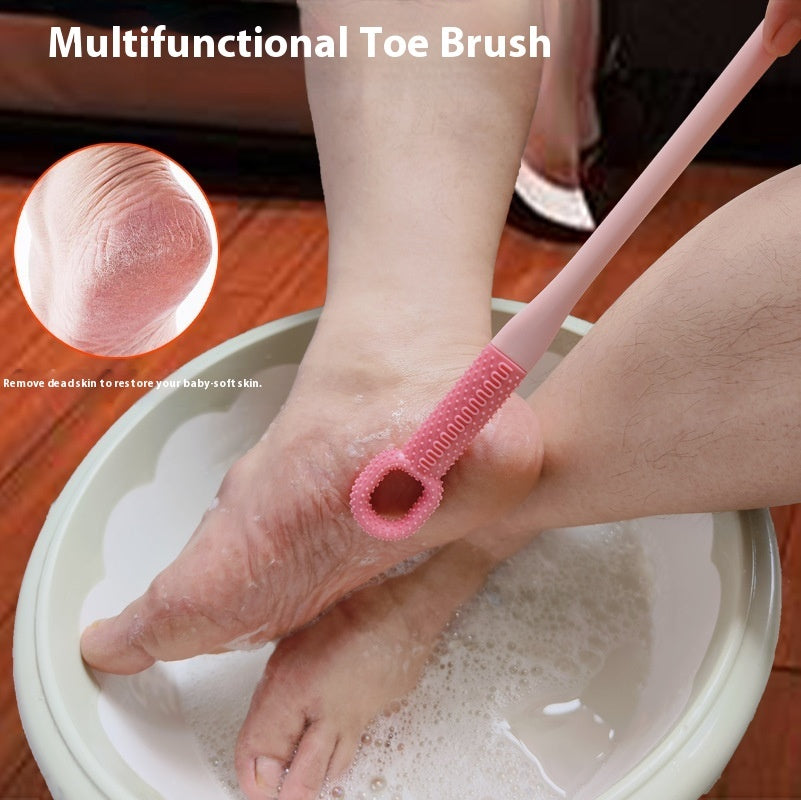 Foot Brush Toe Seam Soft Rubber Exfoliating